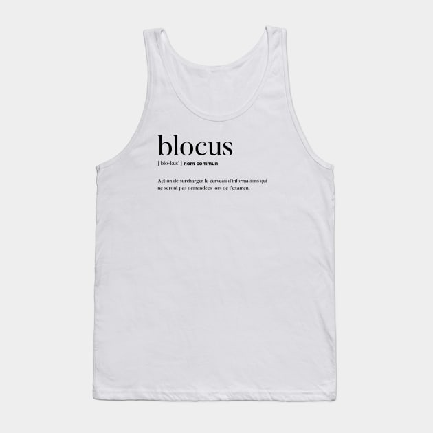 Blocus Tank Top by AxelCardinaels